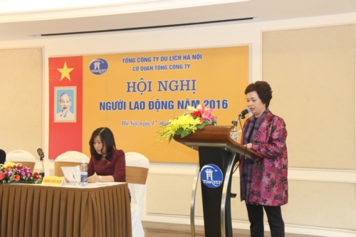 Ý kiến đóng góp thiết thực tại Hội nghị người lao động Cơ quan TCT Du lịch Hà Nội   
