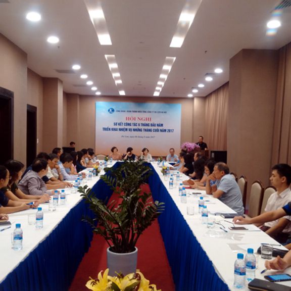 Hội nghị sơ kết 6 tháng đầu năm Công đoàn - Đoàn thanh niên Tổng công ty Du lịch Hà Nội