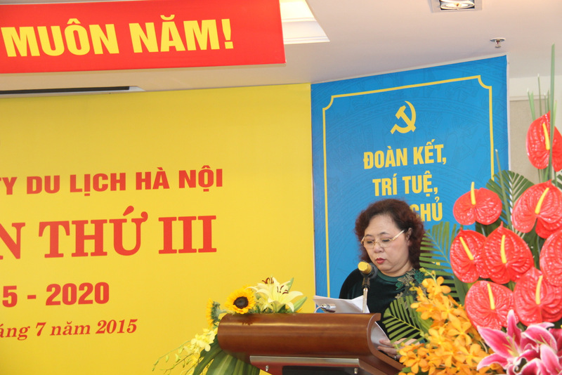 Phó bí thư thành uỷ Hà Nội: Hanoitourist hoàn thành tốt nhiệm vụ sản xuất kinh doanh 