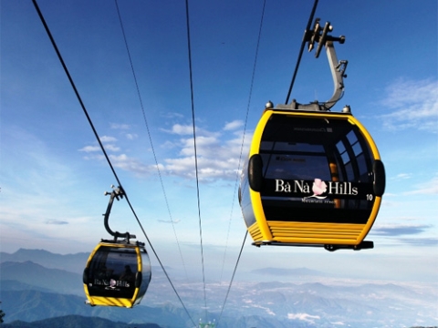 Ba Na cable-car ranked as one of world's most amazing rides