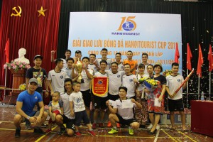 Bế mạc và trao giải giao lưu bóng đá Hanoitourist Cup 2019