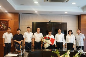 Tổng công ty Du lịch Hà Nội trao quyết định bổ nhiệm Bà Phạm Thị Thu Huyền giữ chức vụ Phó Tổng giám đốc