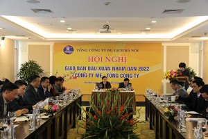 Tổng công ty Du lịch Hà Nội tổ chức Hội nghị giao ban đầu xuân 2022