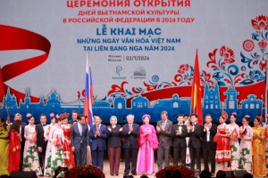 Khai mạc Những ngày văn hoá Việt Nam tại Liên bang Nga năm 2024: Văn hóa Việt tỏa sáng rực rỡ trong lòng nước Nga