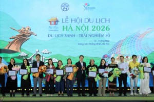 Lễ hội Du lịch Hà Nội 2026 thu hút gần 80.000 lượt khách trải nghiệm