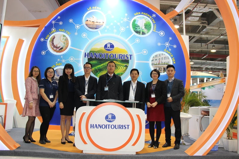 Hanoitourist tham dự Hội chợ du lịch Travex 2019